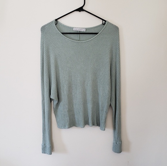 Paper Crane Tops - Buckle Paper Crane Dolman Knit Top
